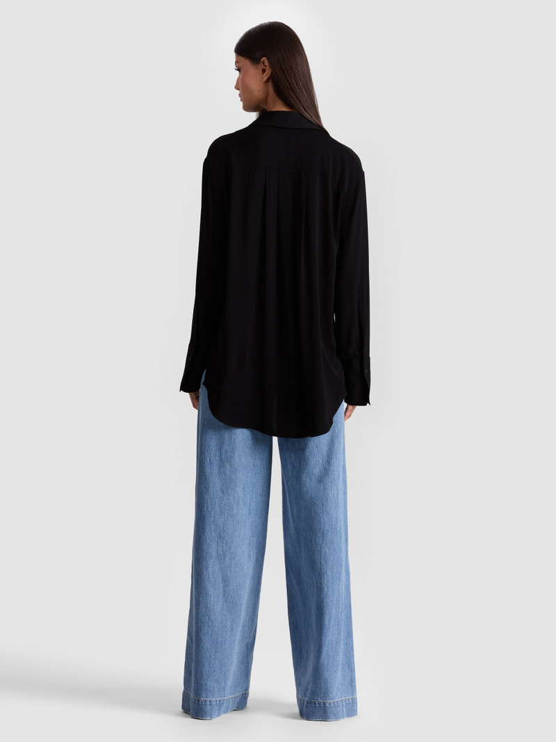 Alice + Olivia FINELY OVERSIZED BUTTON DOWN outlook