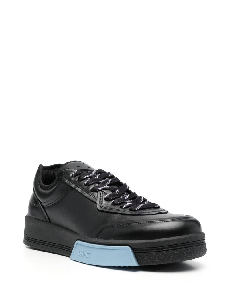 OAMC Cosmos Cupsole low-top leather sneakers outlook