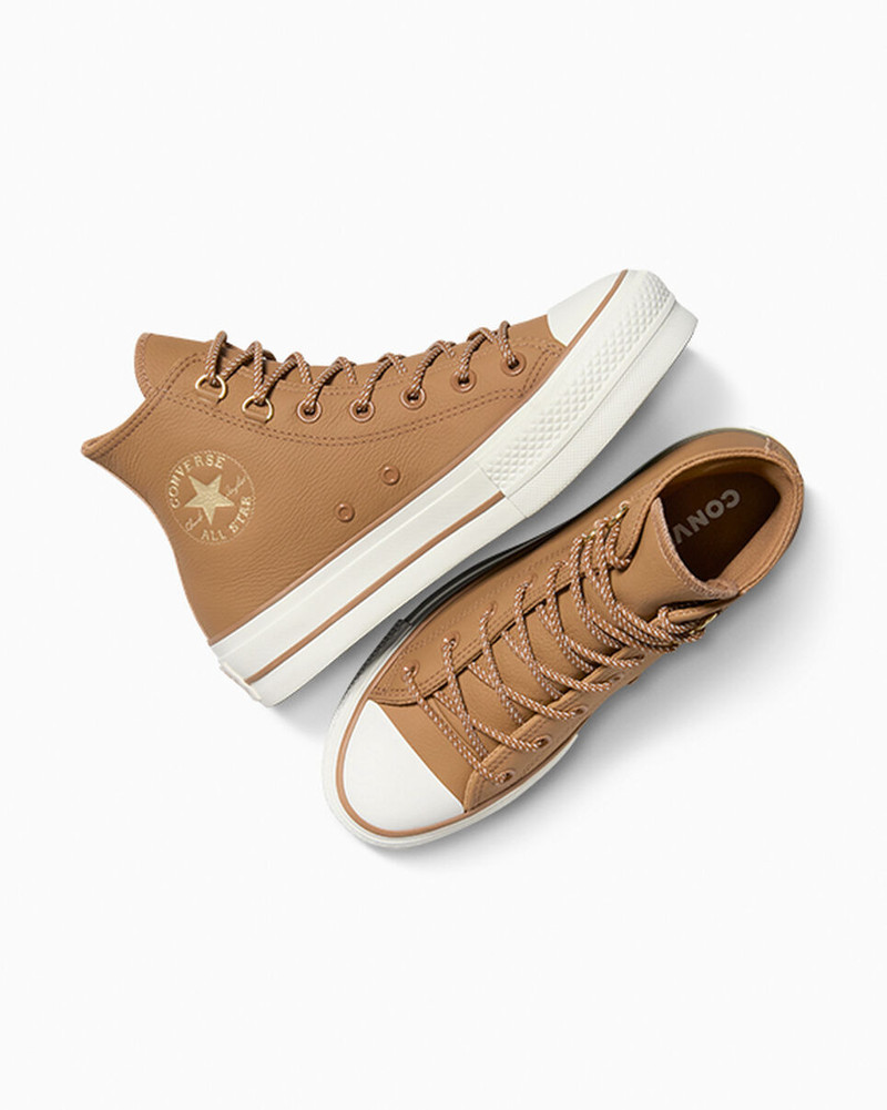Chuck Taylor All Star Lift Platform Glam Leather 5