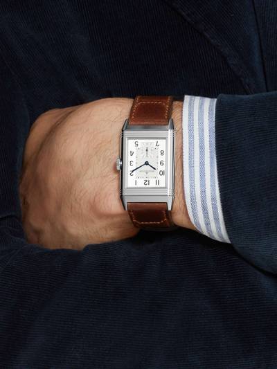 Jaeger-LeCoultre Reverso Classic Large 27mm Stainless Steel and Leather Watch outlook