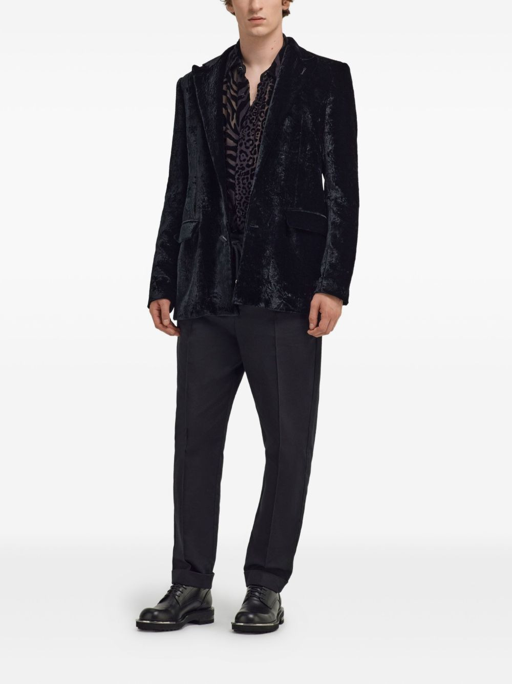 single-breasted blazer - 2