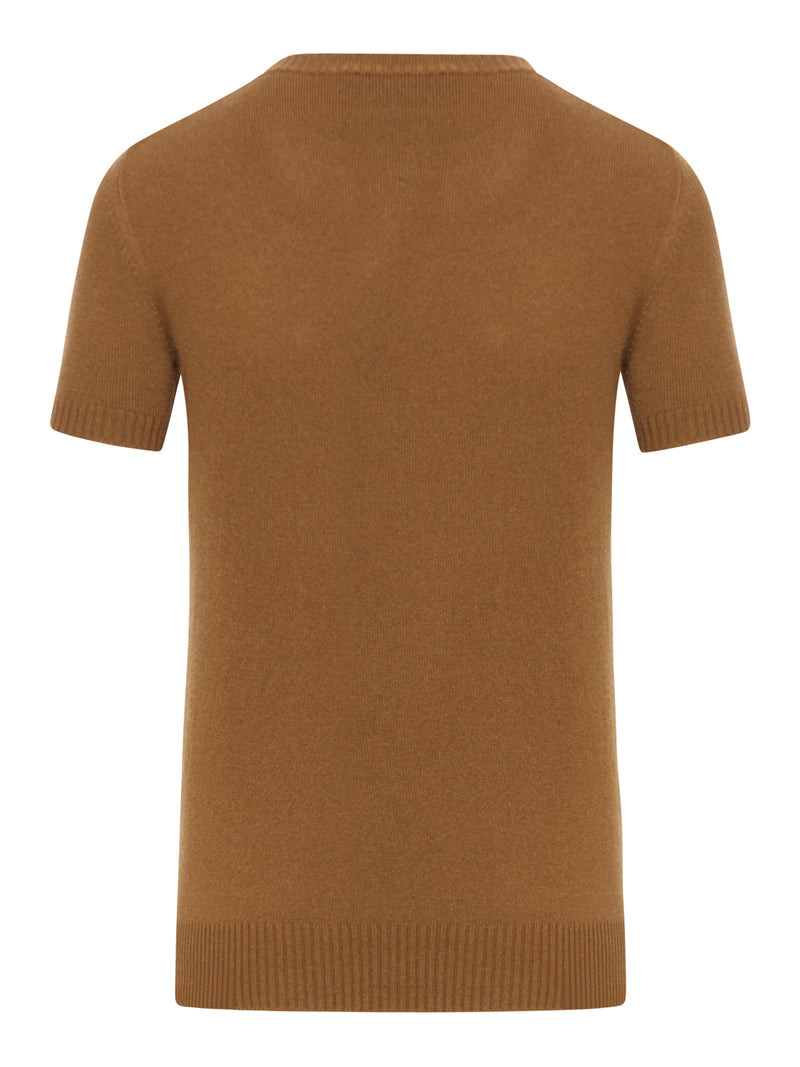 Miu Miu Women Cashmere Short Sleeve Sweater - 2
