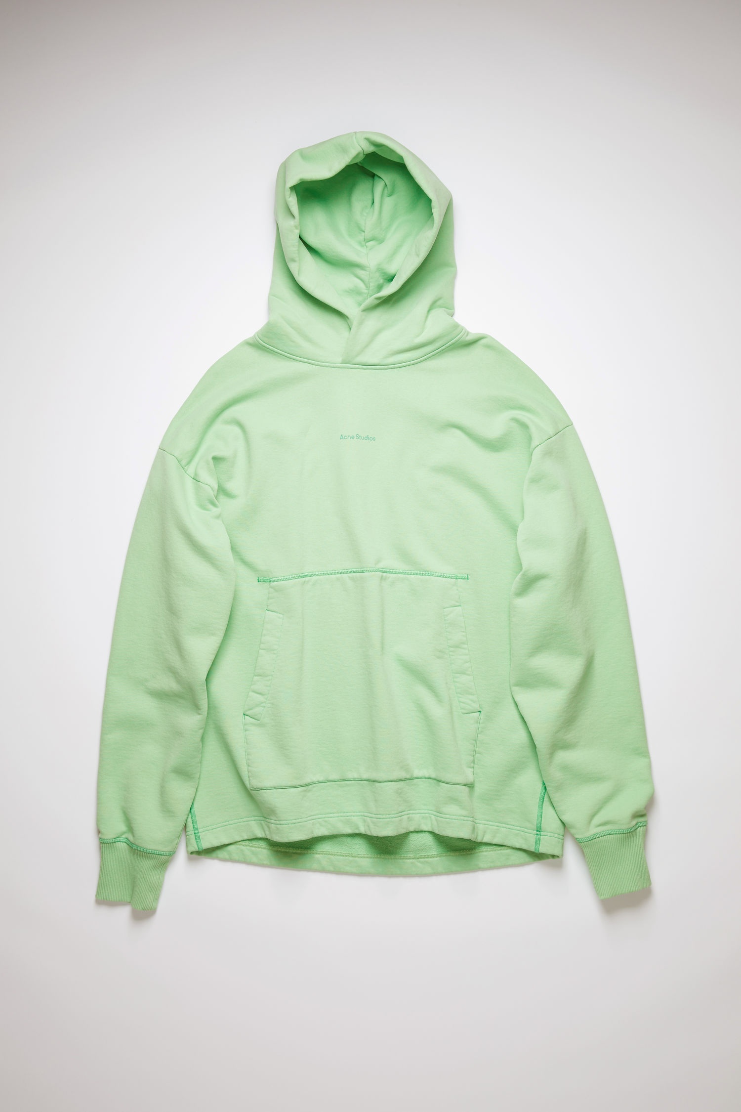 Hooded sweatshirt - Mint green - 5