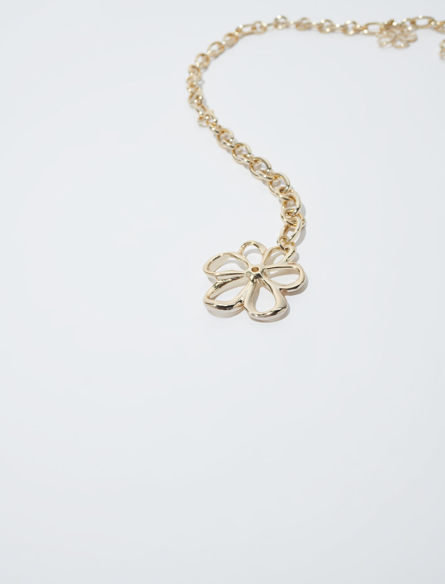 Chain belt with flowers - 2
