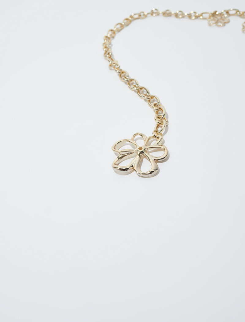maje Chain belt with flowers outlook