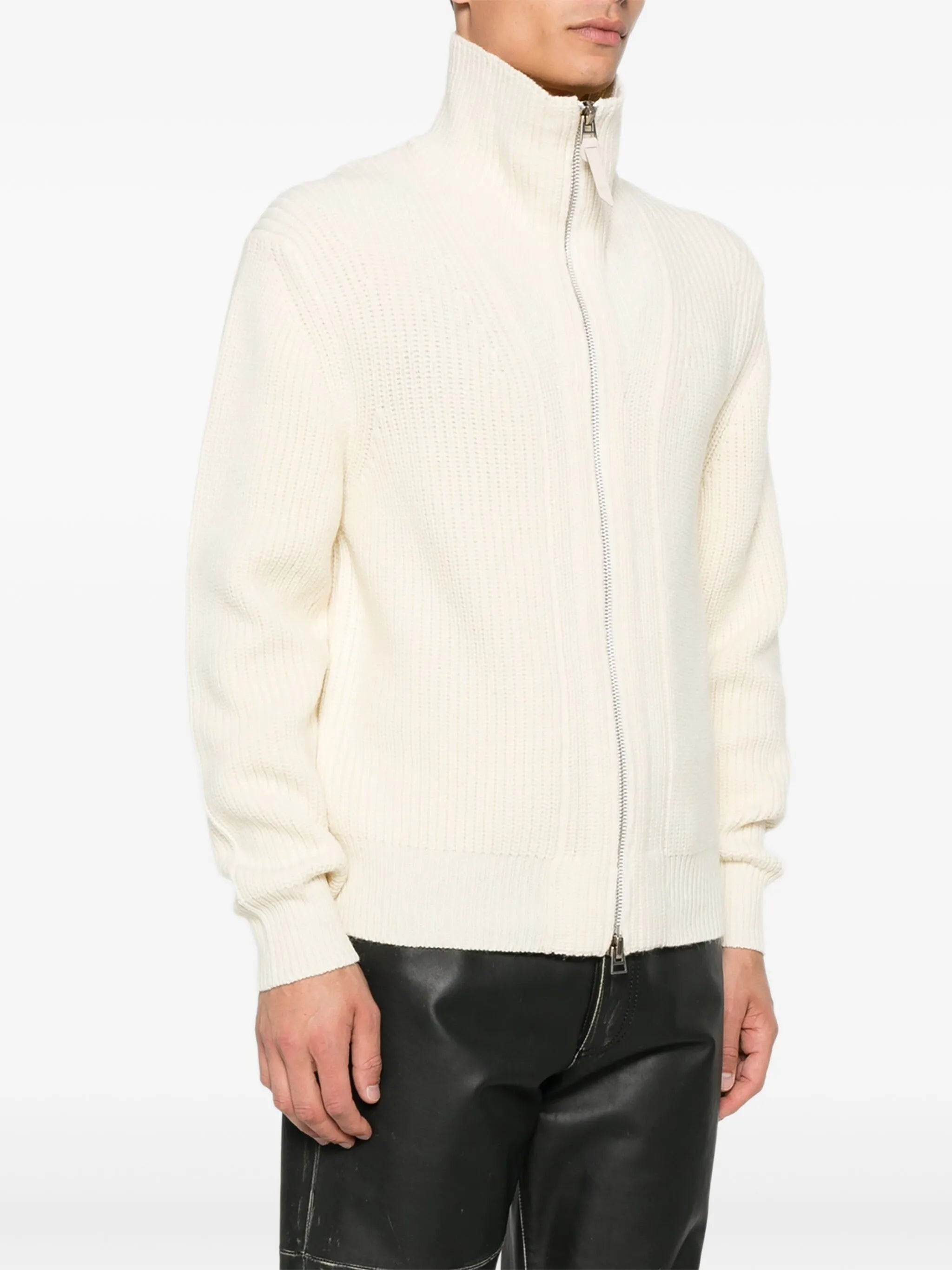 Tom Ford High-neck Zip-front Sweater - 4