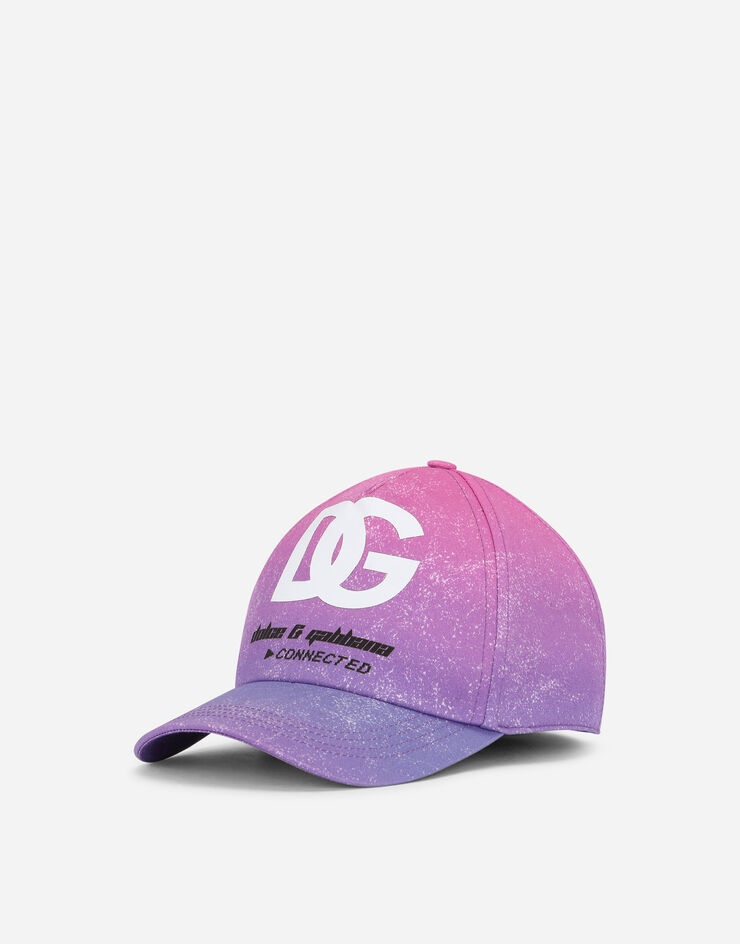 Cotton baseball cap with DG Crew print - 1