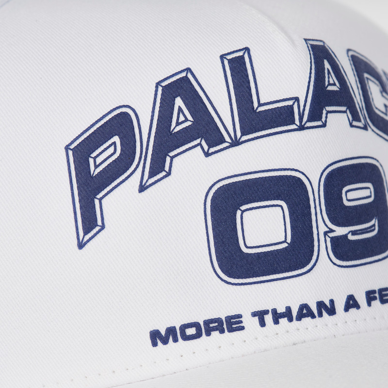 09 P FRAME 5-PANEL SNAPBACK WHITE 3