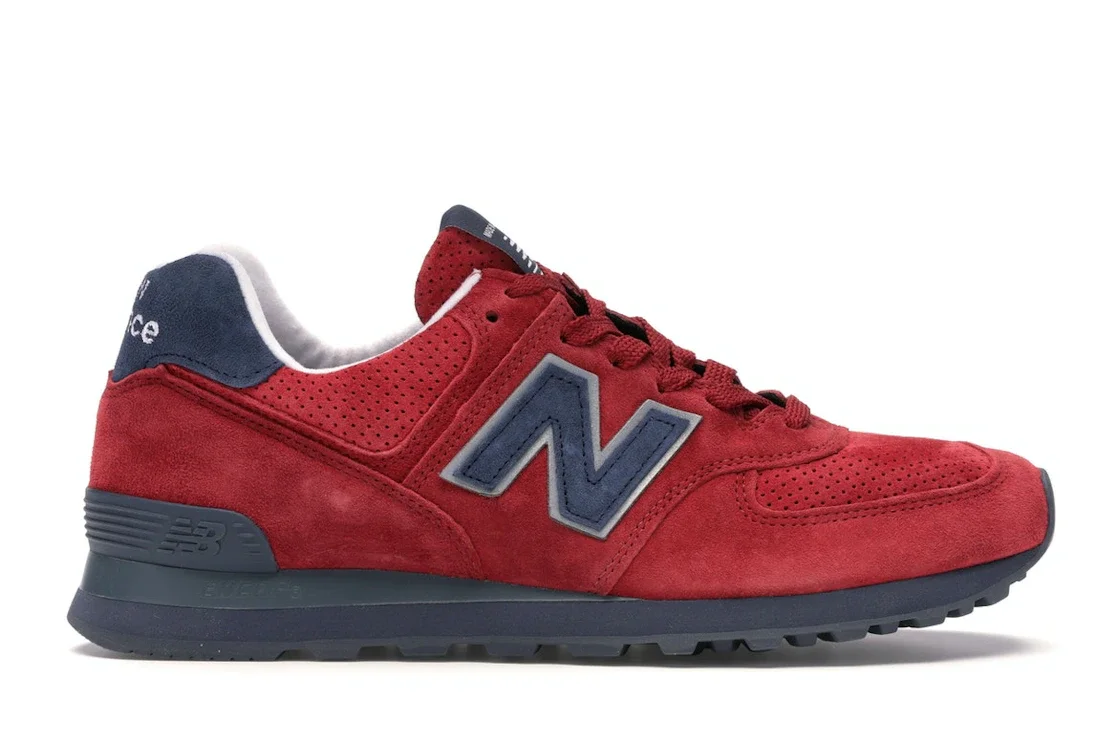 New Balance 574 MiUSA Gym Red Navy - 1