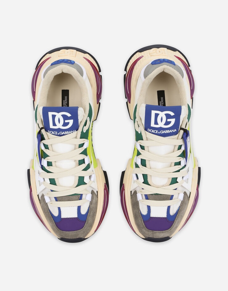 Mixed-material Air Master sneakers - 4