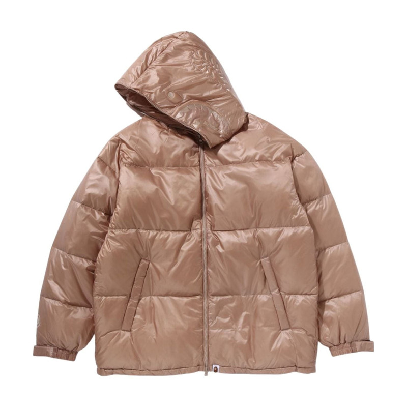A BATHING APE® A Bathing Ape Shark Relaxed Fit Down Jacket 'Beige' 1K80-144-002-BGE outlook