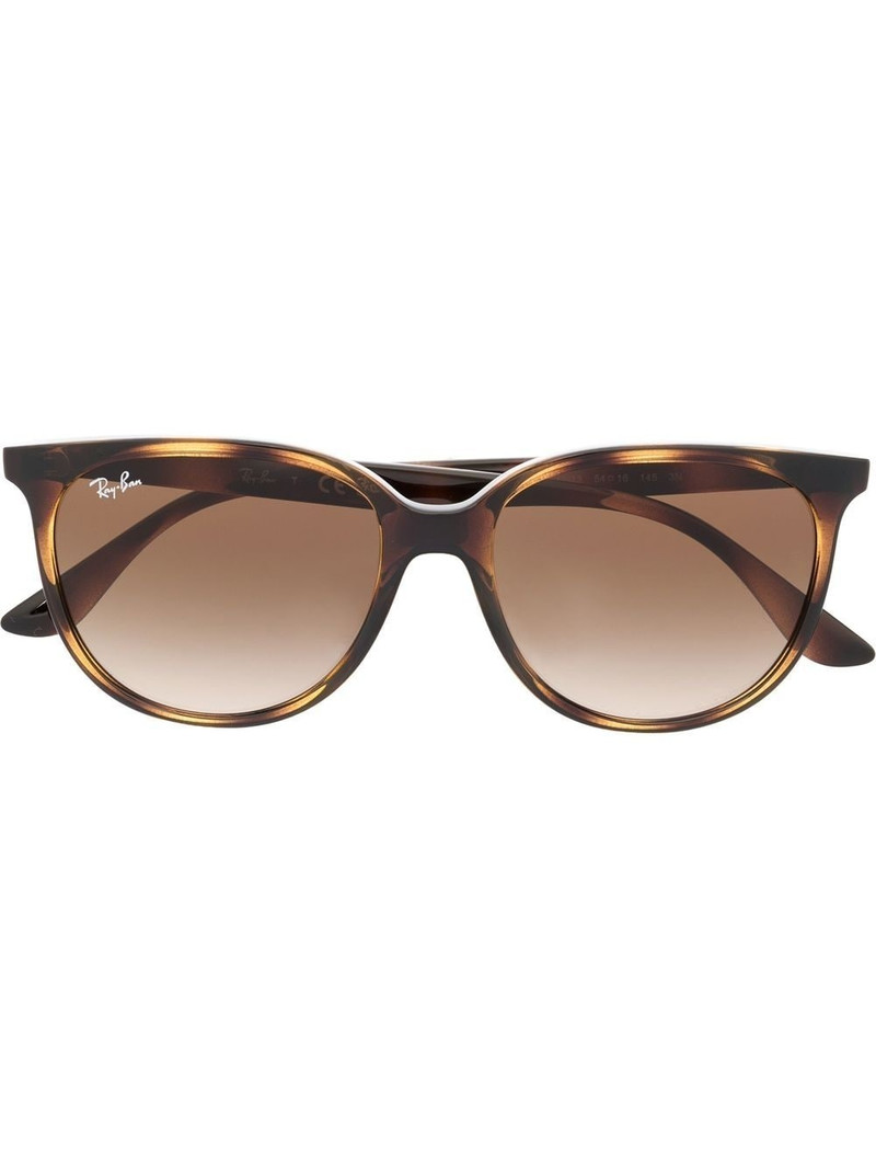 tortoise square-frame sunglasses 1