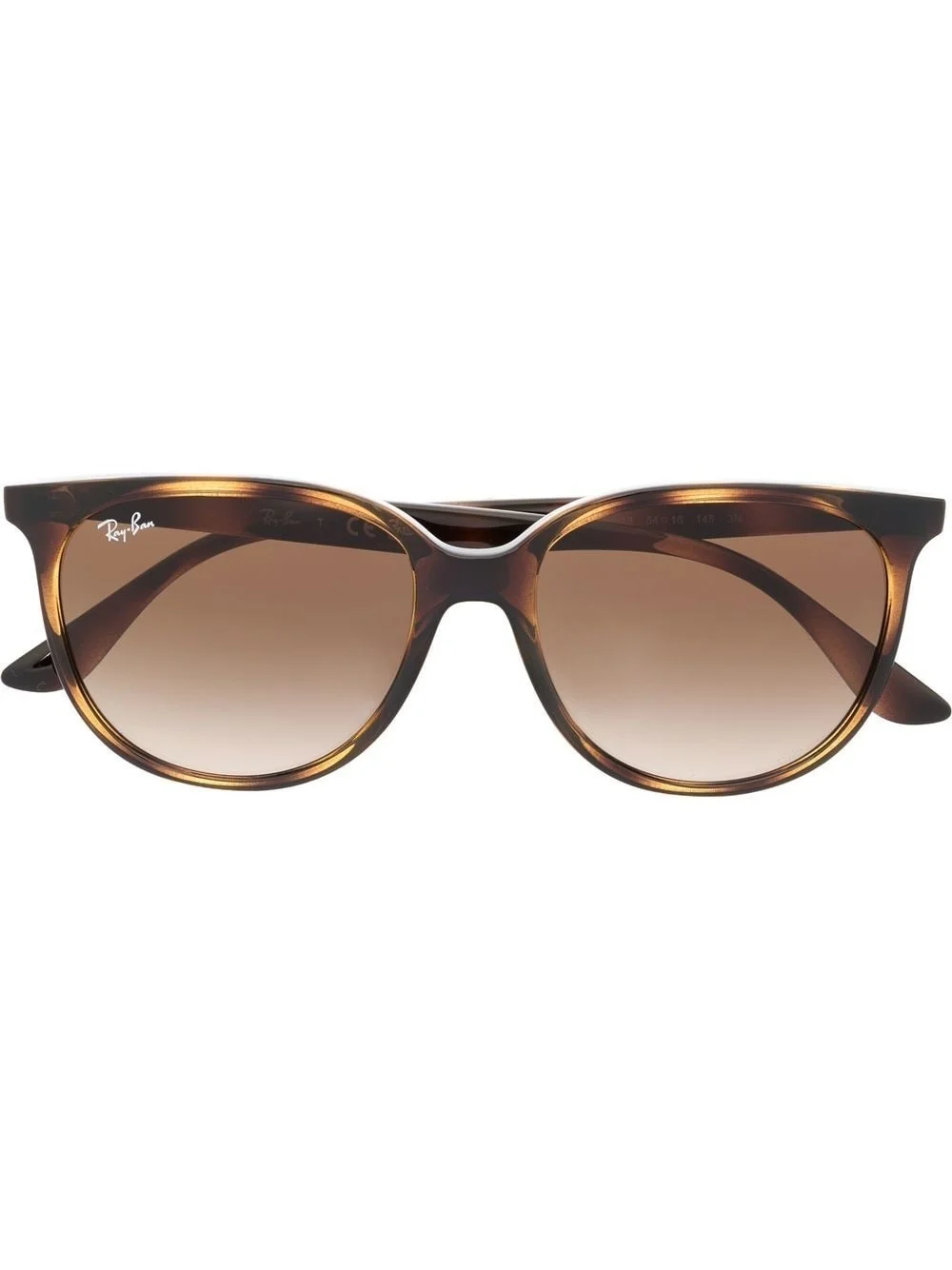 tortoise square-frame sunglasses - 1