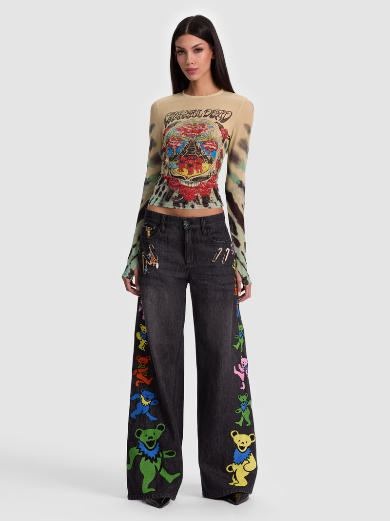 A+O X GRATEFUL DEAD DELAINA TOP 1