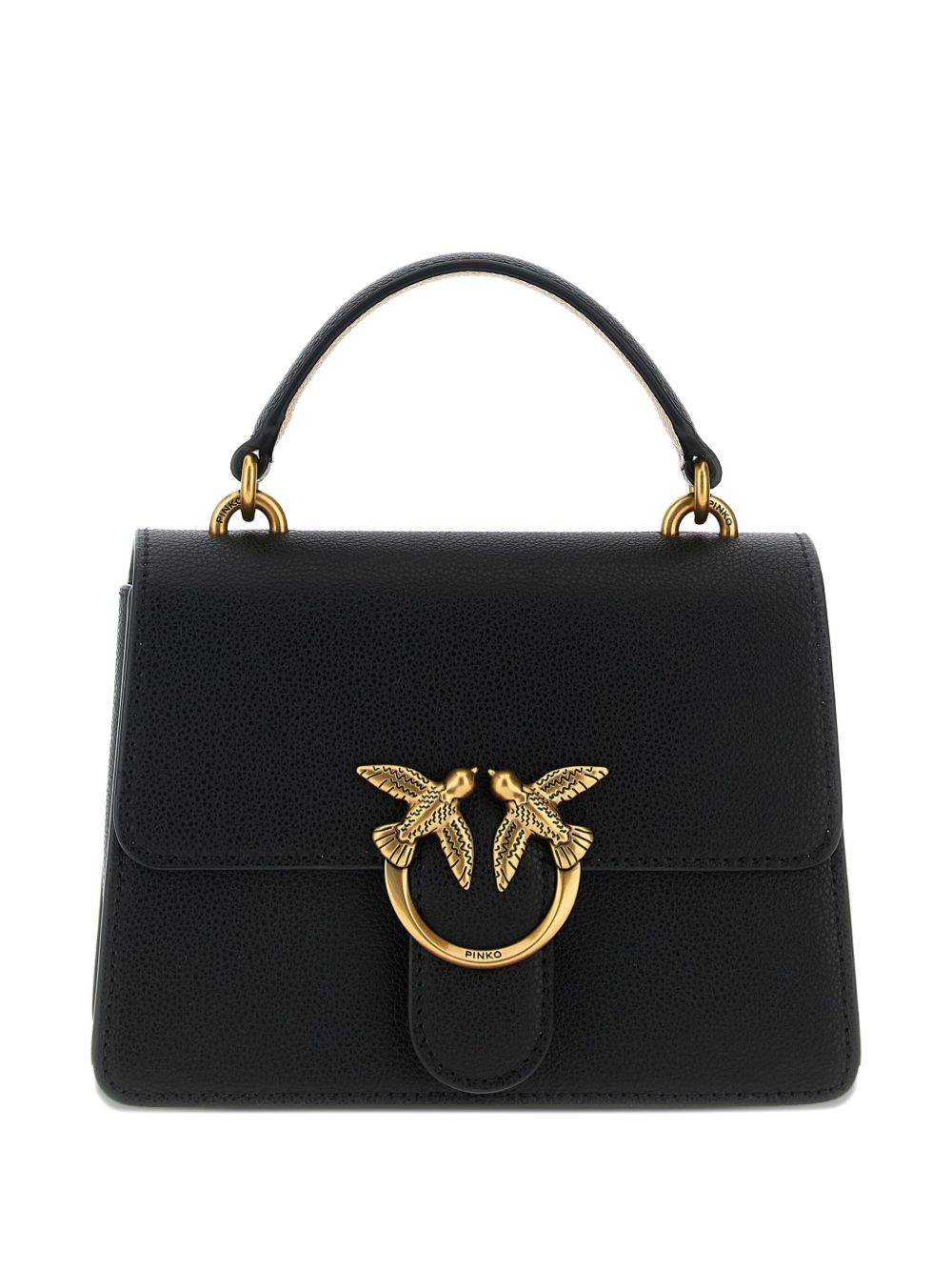 logo-buckle tote bag - 1