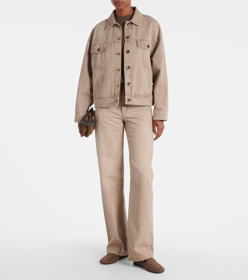 Brunello Cucinelli Embellished suede loafers outlook