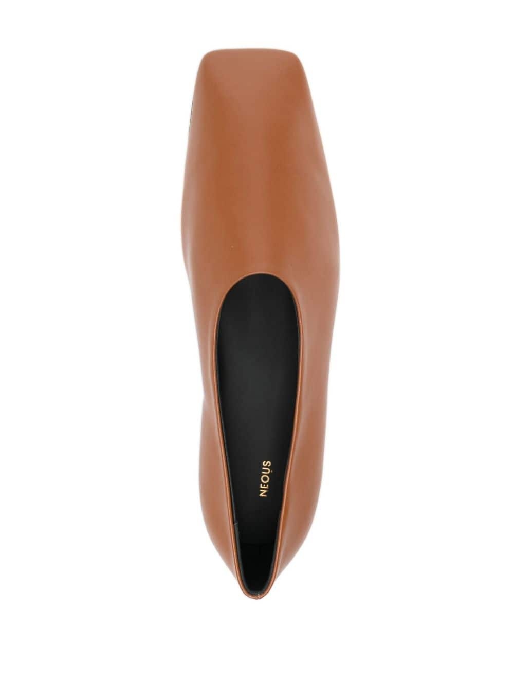 Atlas leather ballerina shoes - 4