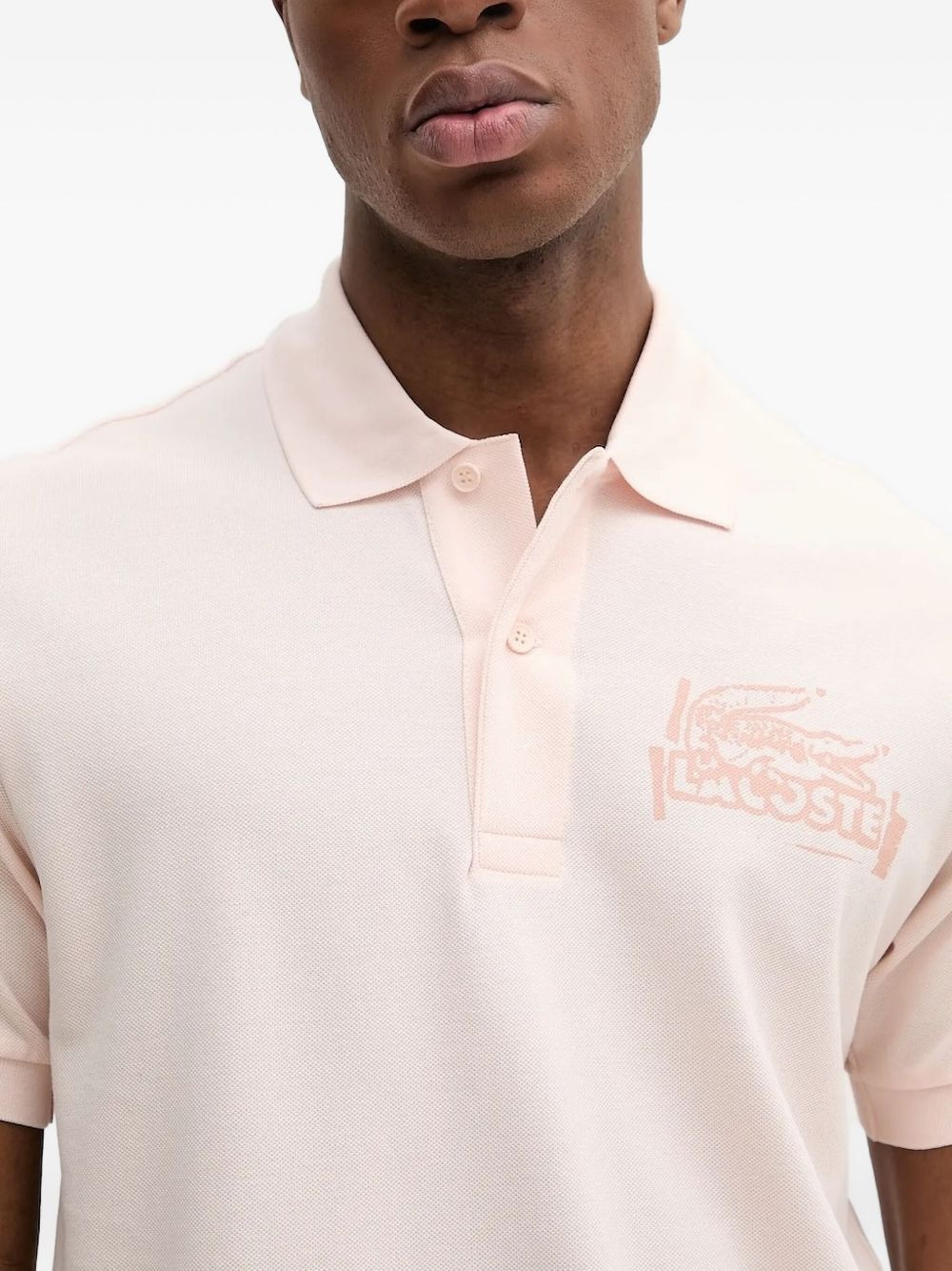 logo-print polo shirt - 3