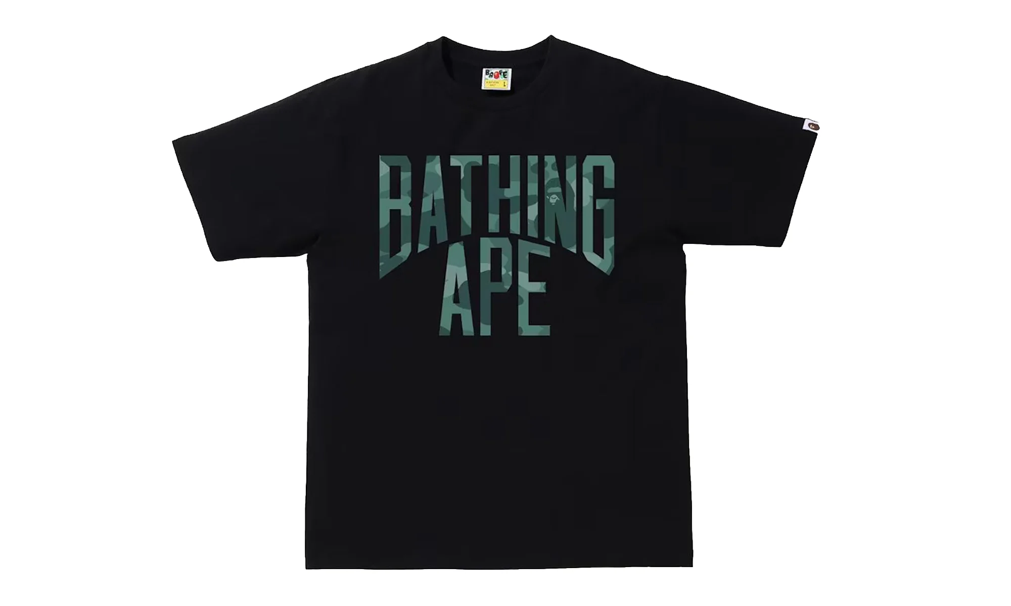 Layered Line Camo NYC Logo Tee "Black / Green" 1J80 110 030 BLACK GREEN - 1