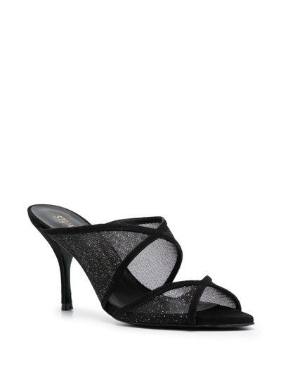 Stuart Weitzman Noche 85mm pointed-toe sandals outlook