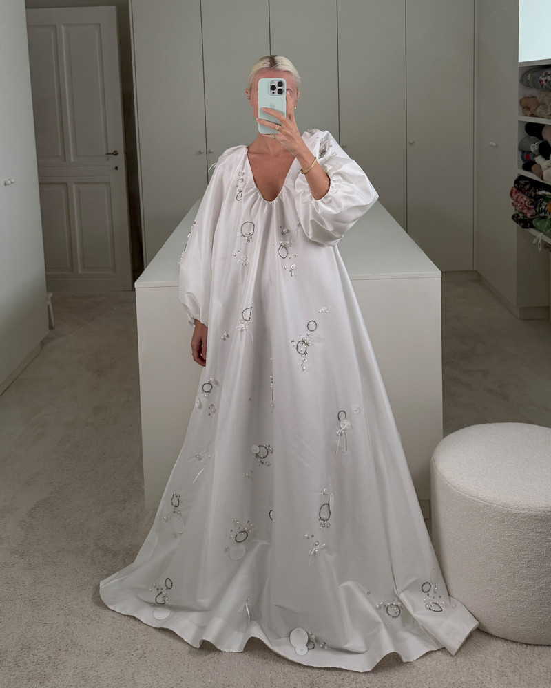 BERNADETTE Dress George Embroidered outlook