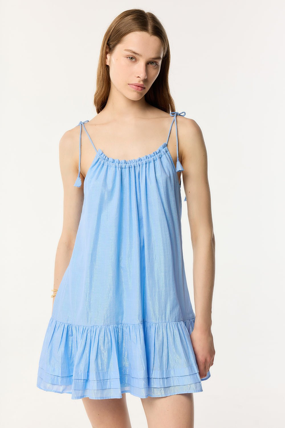 Mini Dress Billie - Light Blue - 1
