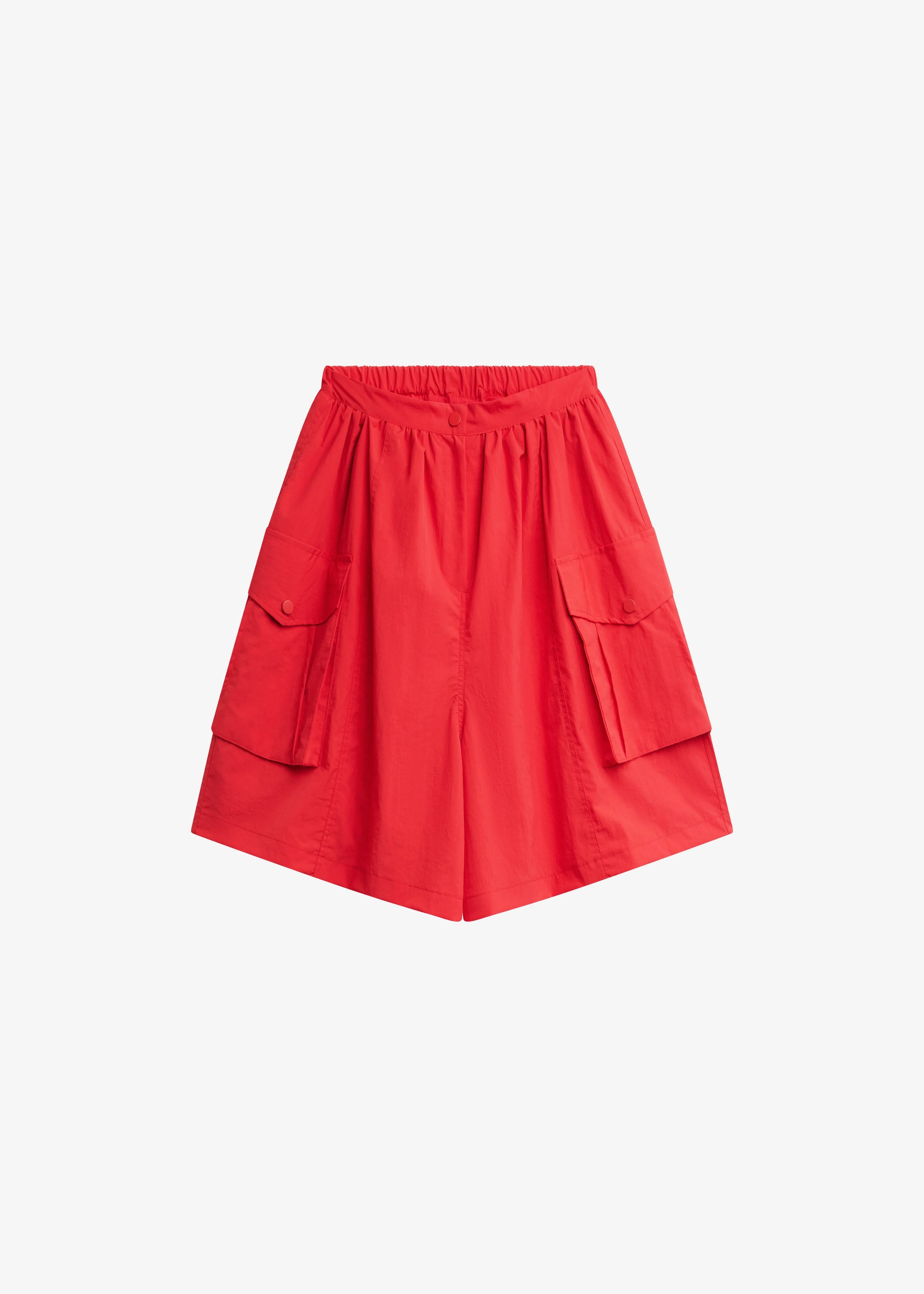 Igny Technical Cargo Bermuda Shorts - Red - 1