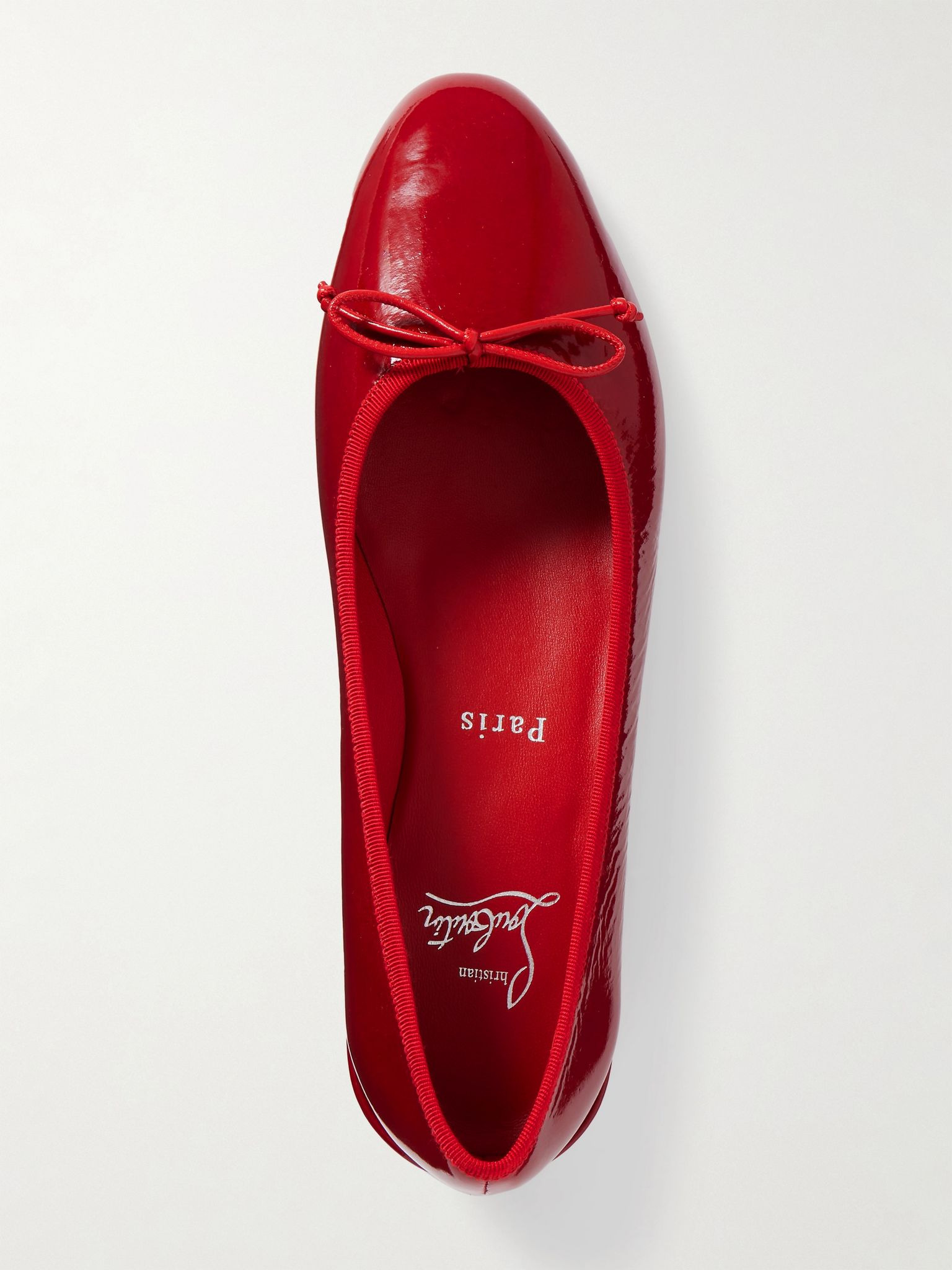 Sweetie Jane patent-leather flats Red - 5