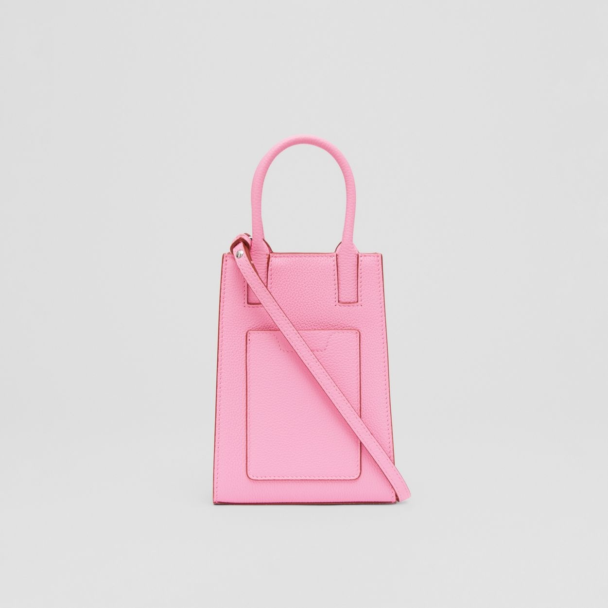 Micro Grainy Leather Frances Tote - 8