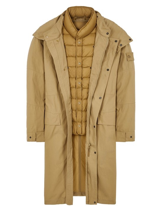 709F1 STONE ISLAND GHOST PIECE_O-VENTILE® DARK BEIGE - 6