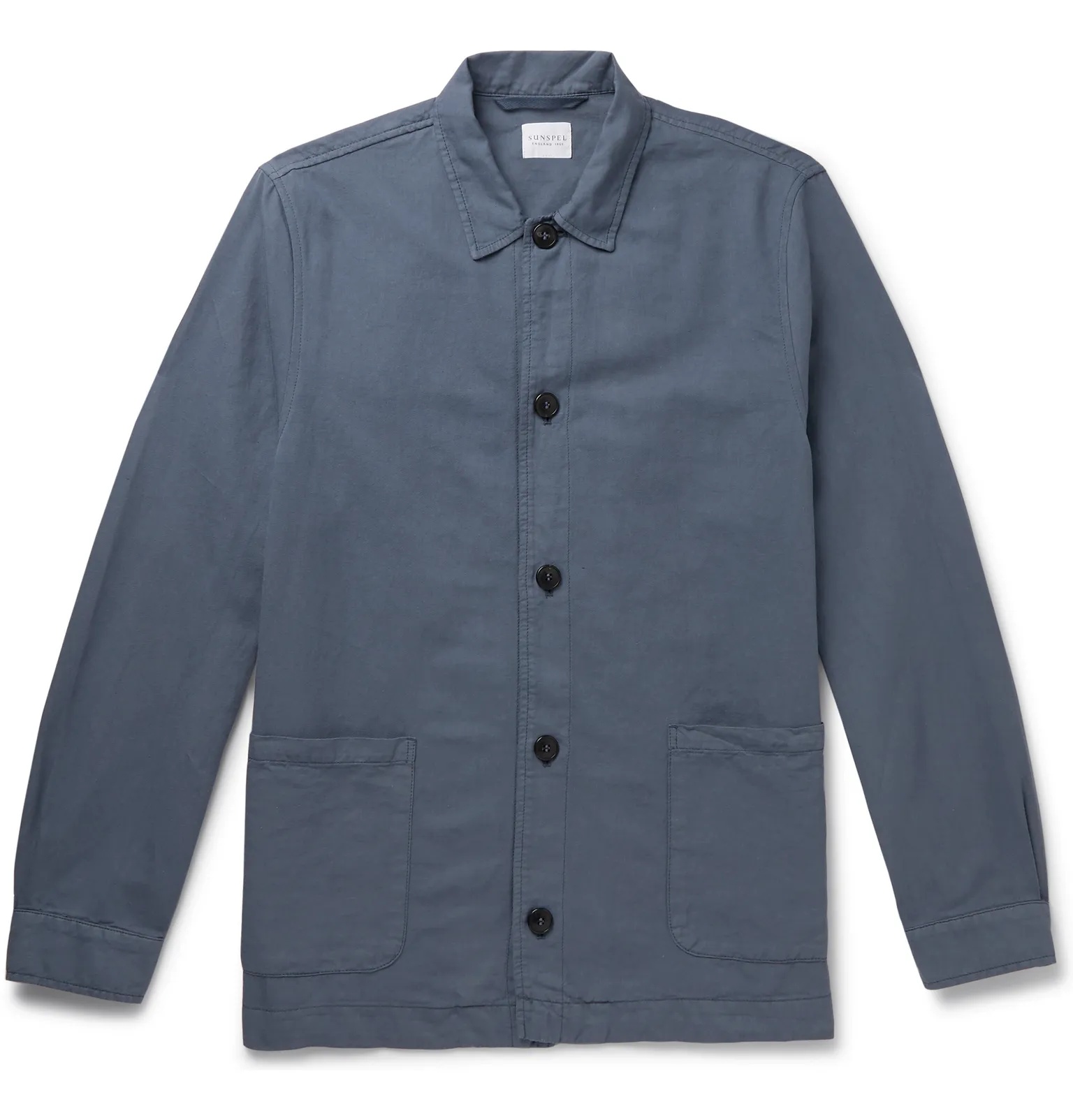 Cotton and Linen-Blend Jacket - 1