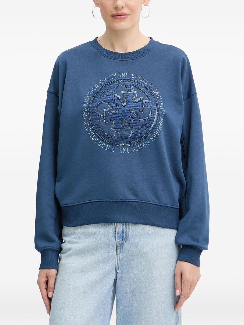 logo-print sweatshirt 1