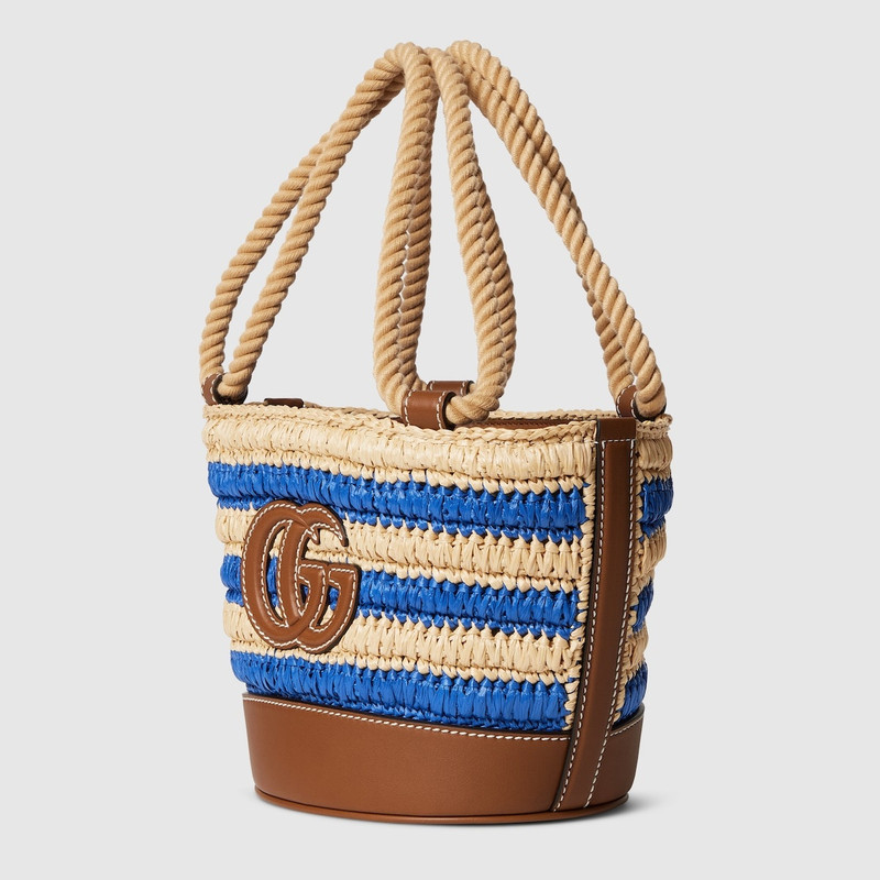 GUCCI Woven mini bucket bag outlook