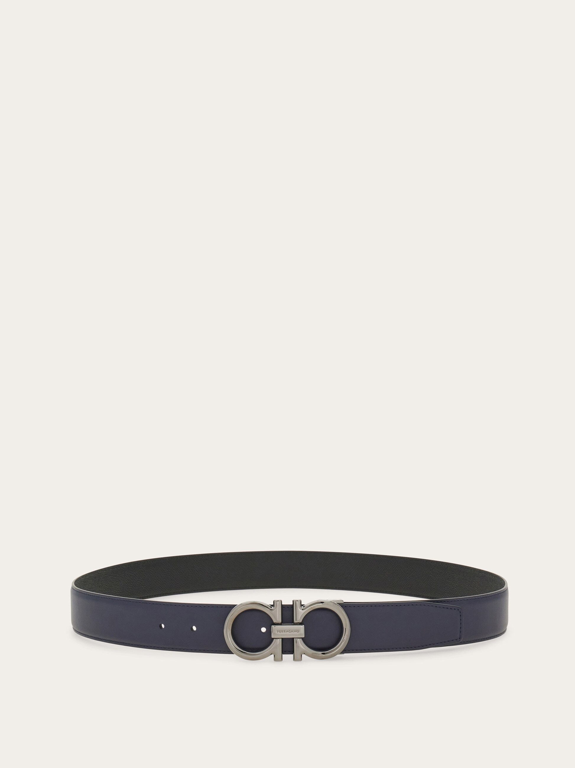 Reversible and adjustable Gancini belt - 3