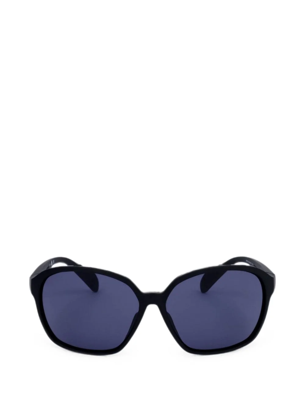 logo-print square-frame sunglasses - 1
