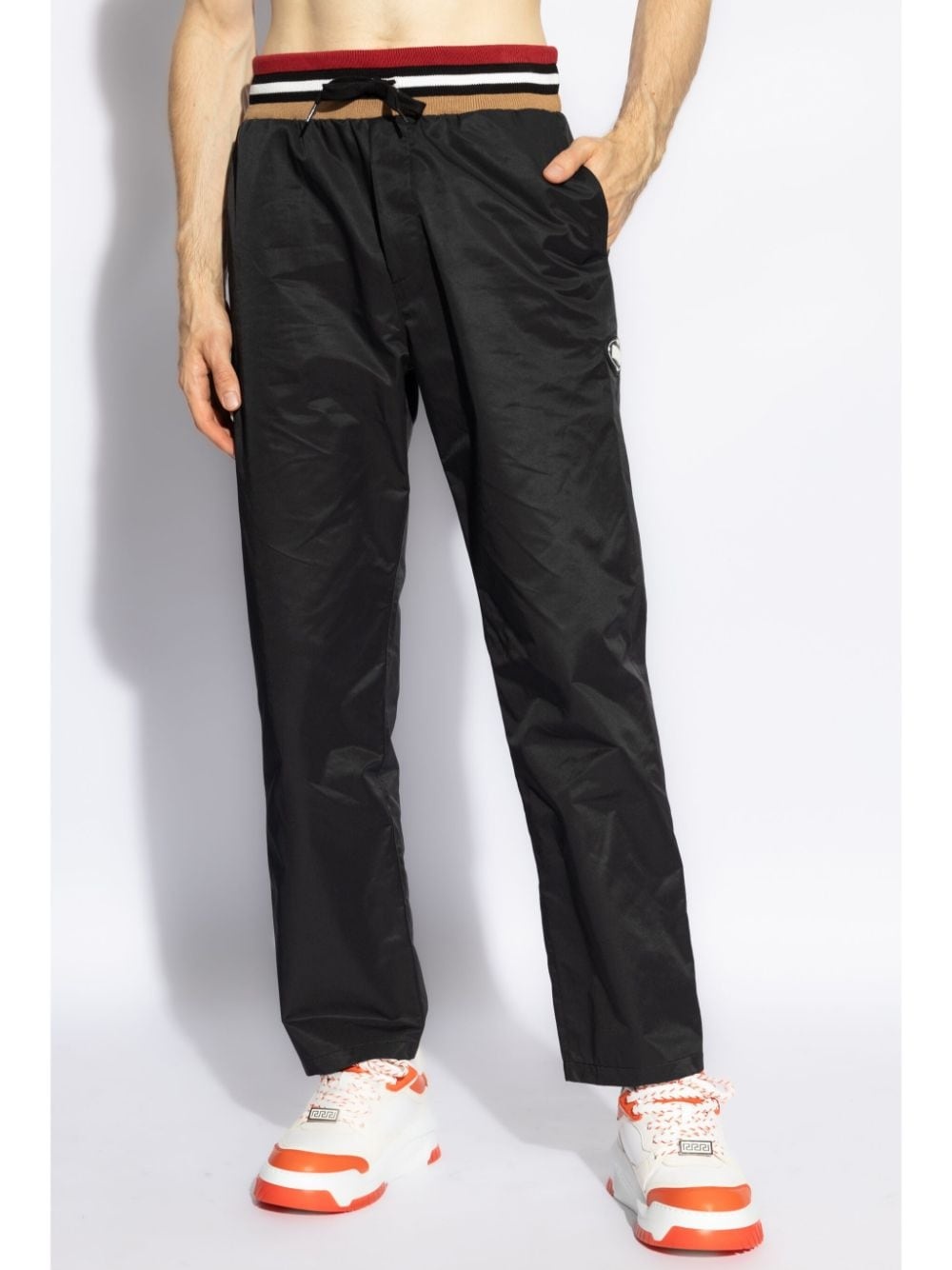 logo-patch track pants - 3