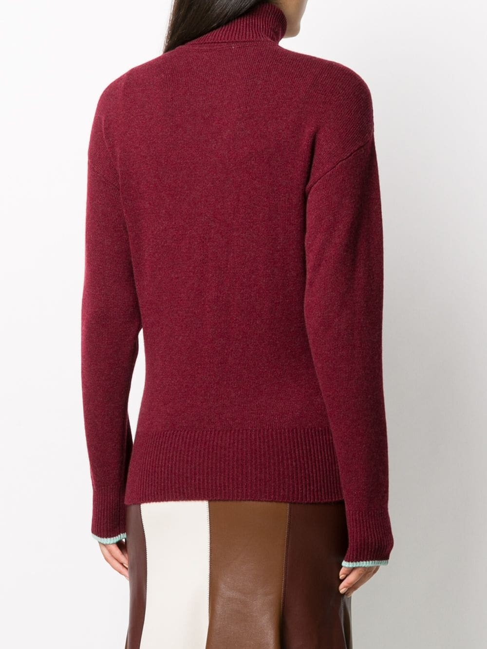 roll-neck cashmere jumper - 4