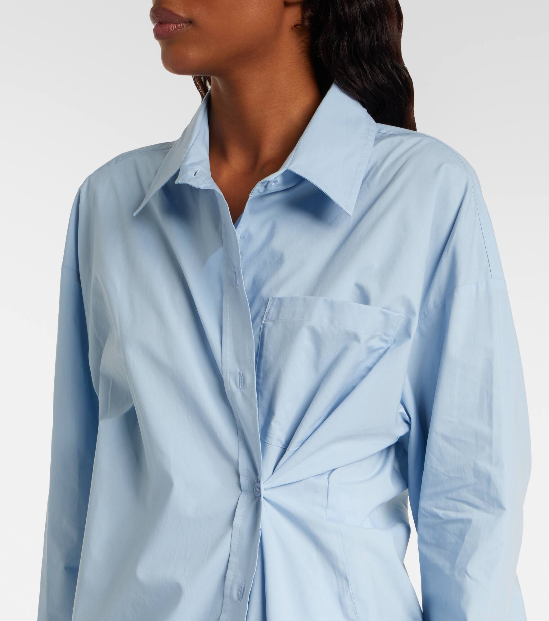 Ornella oversized cotton shirt - 4