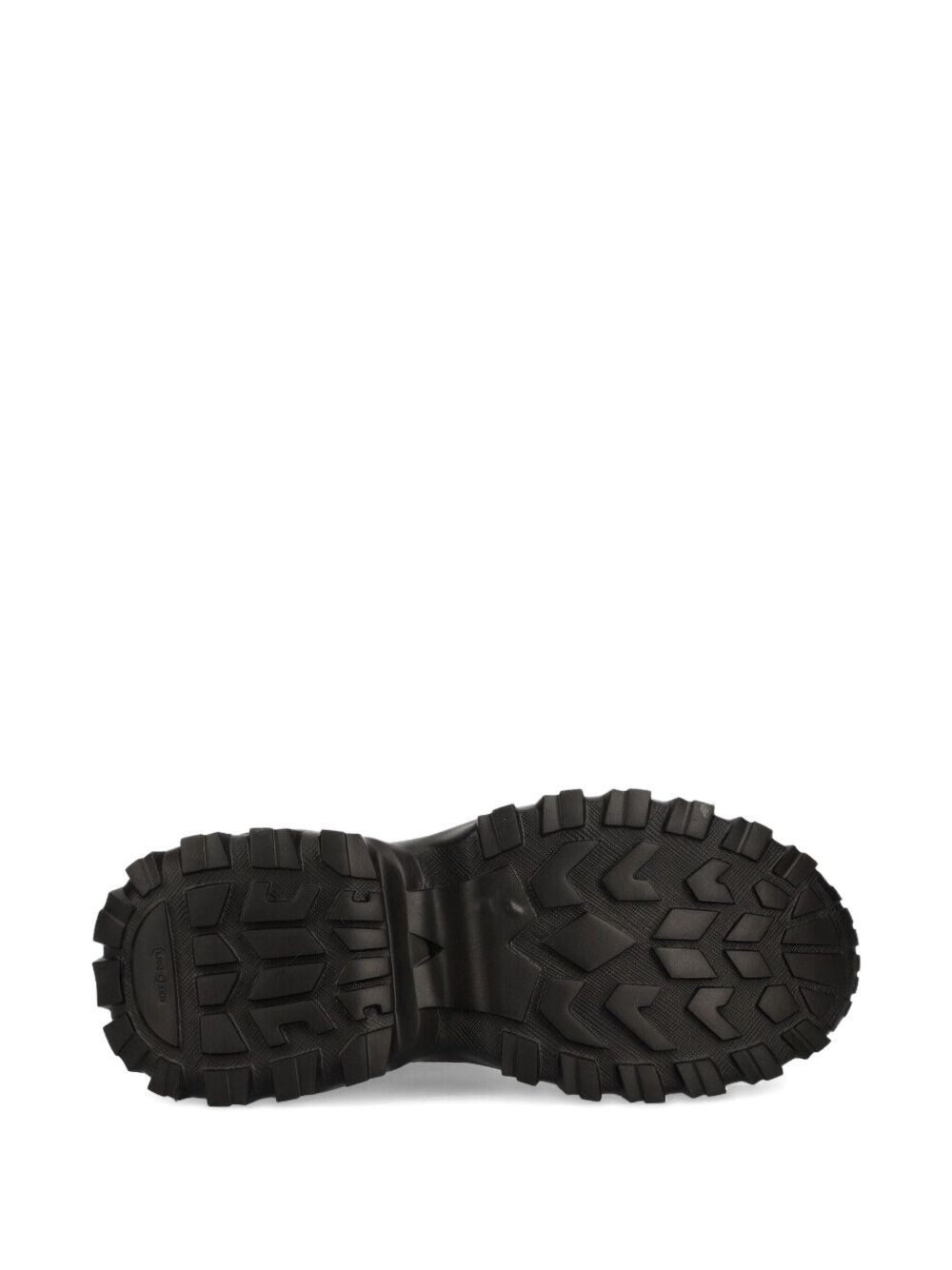 suede shearling-lined hiking boots - 4