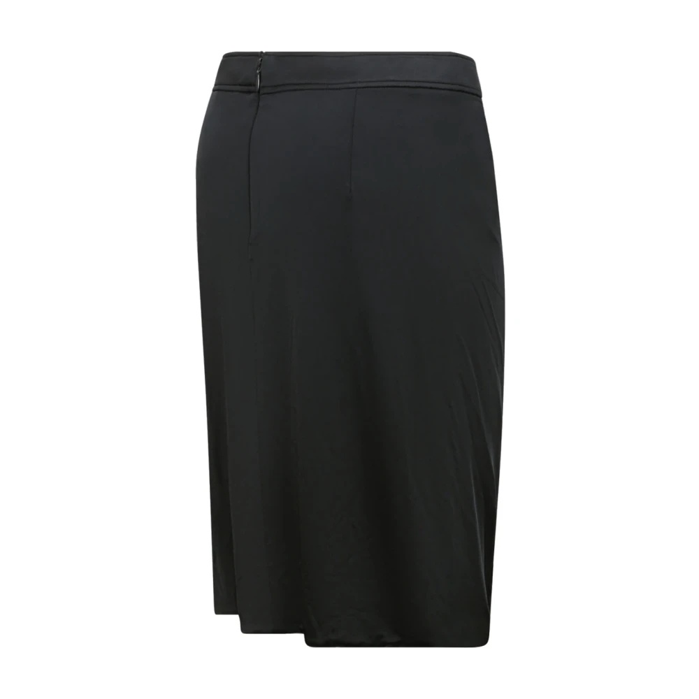 スカート TOM FORD SKIRTS BLACK/CHOCOLATE MINI SKIRT WITH LARGE PATCH POCKETS | Tom Ford Fashion