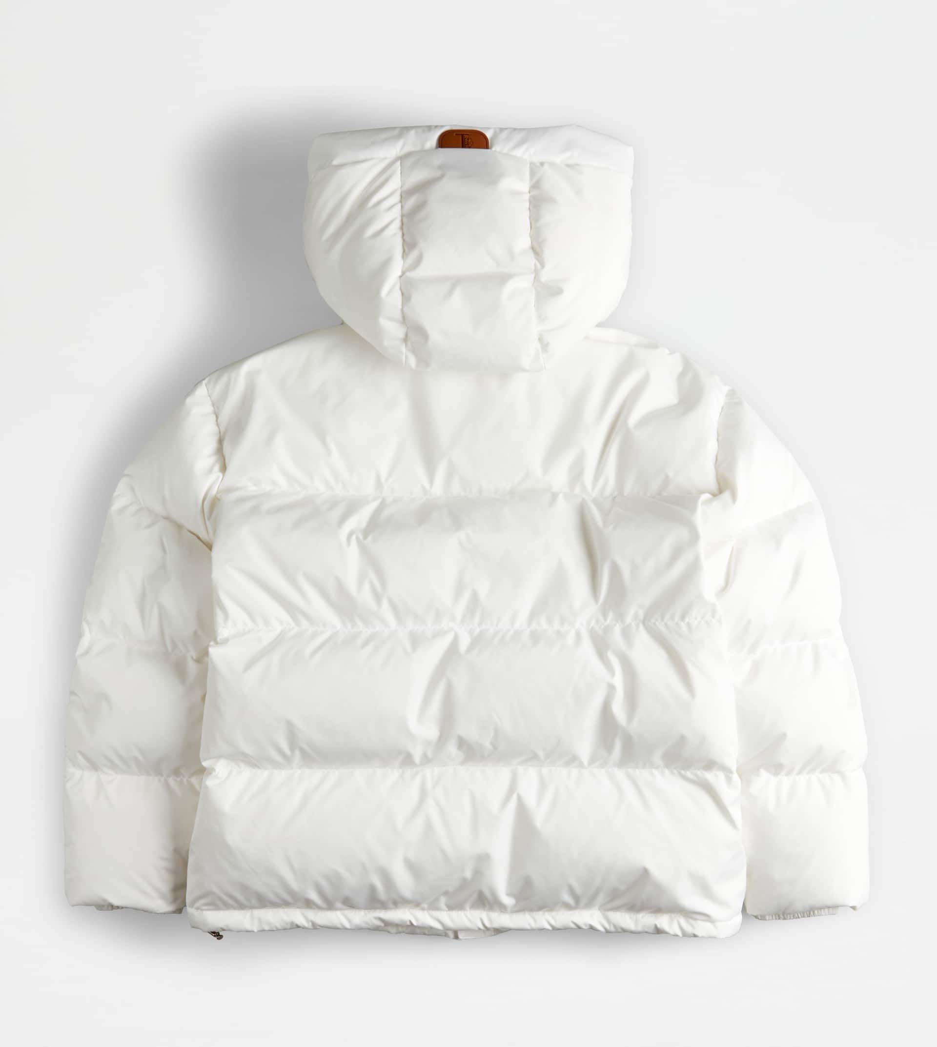 HOODED OVER DOWN JACKET - WHITE - 8