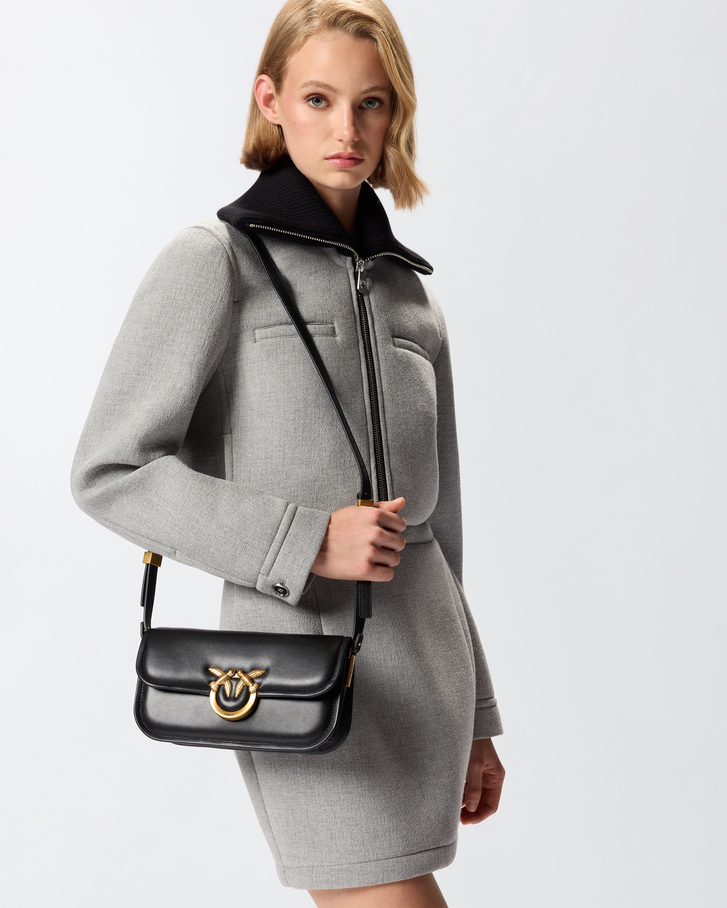 SMALL LOVE BAG BOX CROSSBODY BAG IN NAPPA LEATHER - 5