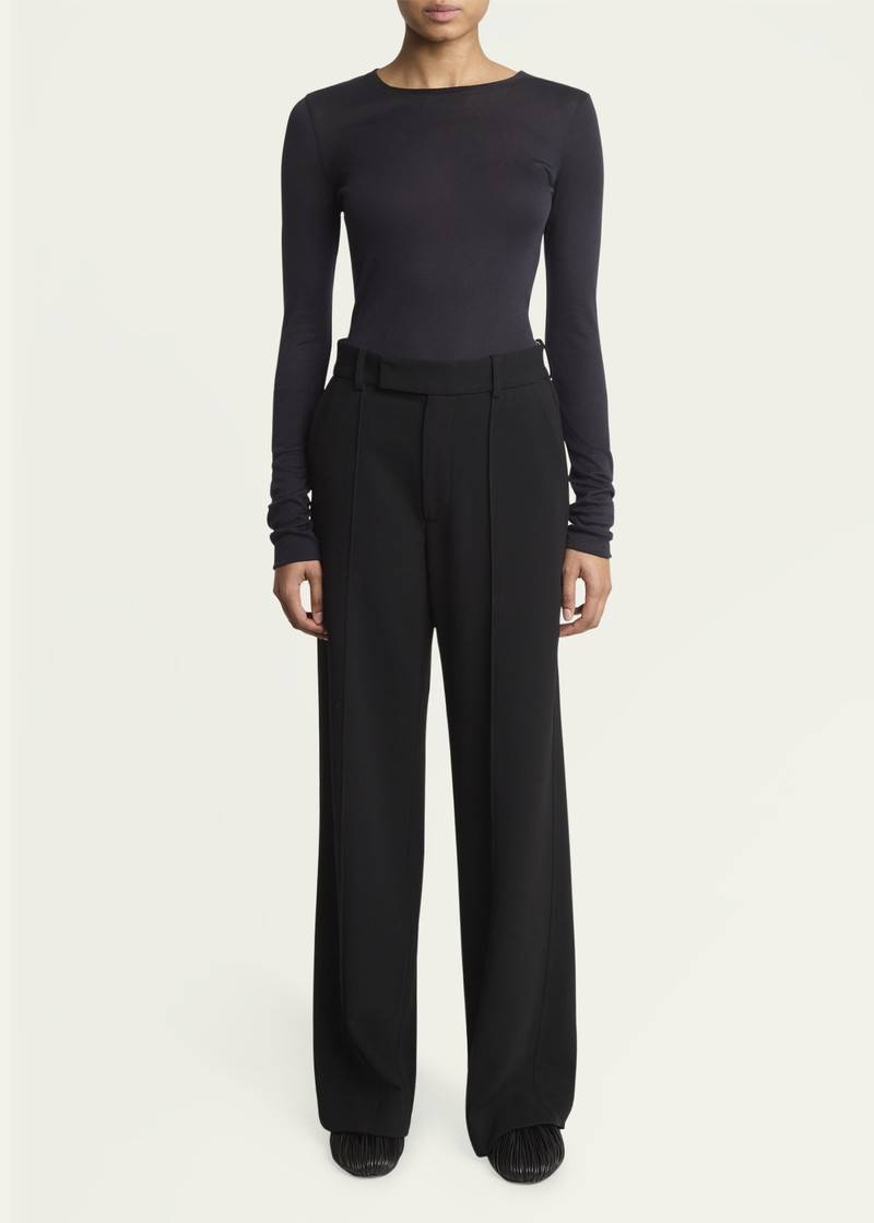 Proenza Schouler Kaiya Top in Sheer Slub Jersey outlook