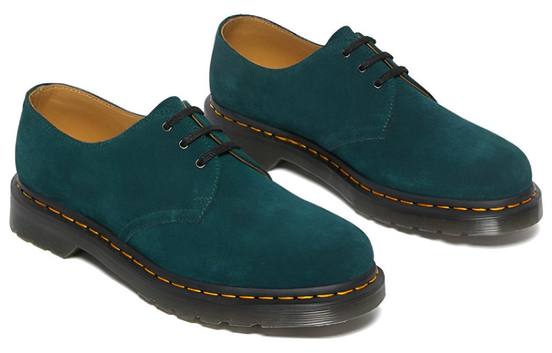 Dr. Martens Dr. Martens 1461 Suede Oxford Shoes 'Dark Green' 27458286 outlook