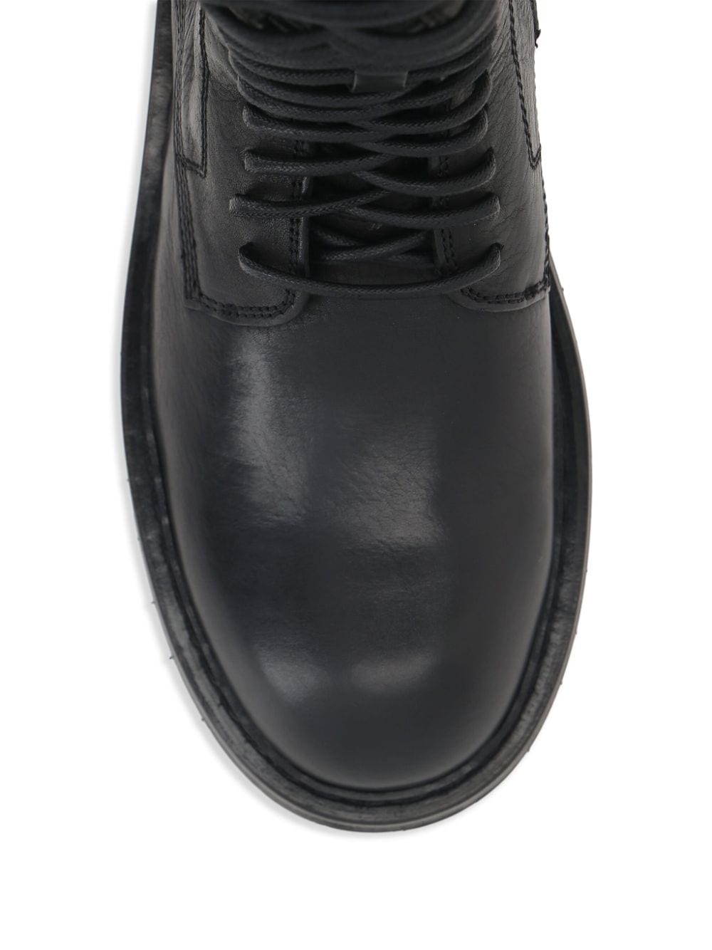 lace-up leather boots - 4