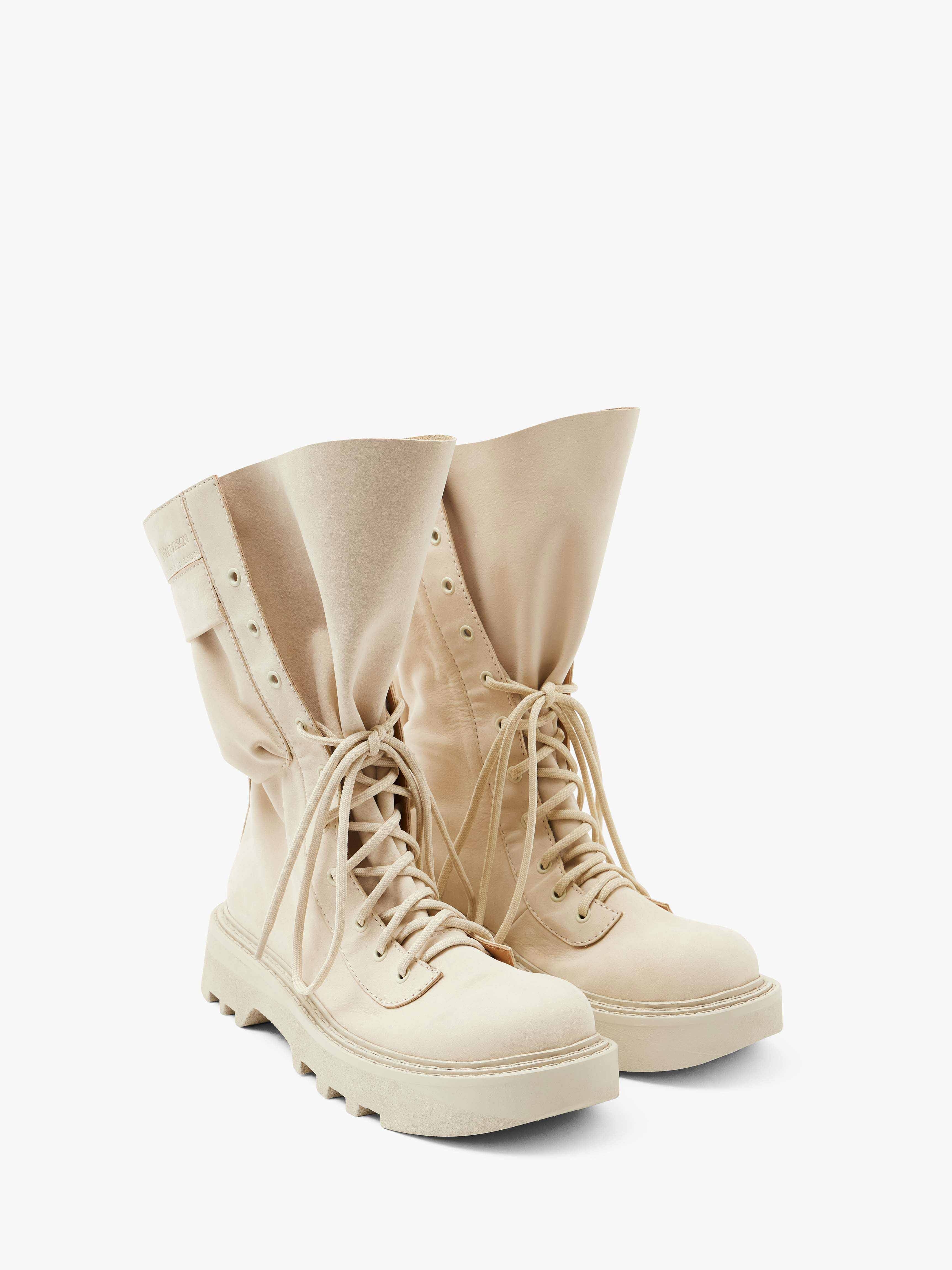 COMBAT LEATHER BOOTS - 2