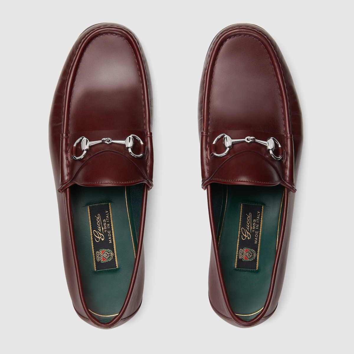 Men's rhodium Horsebit loafer - 7