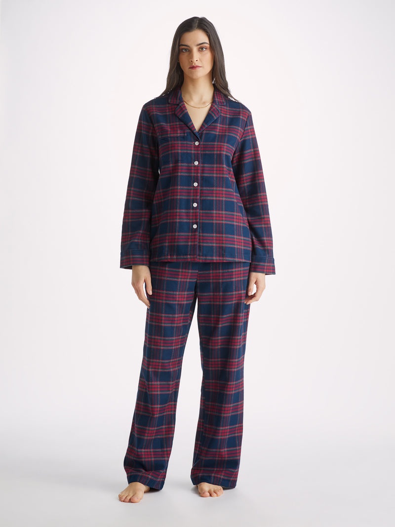 Women's Pyjamas Kelburn 36 Brushed Cotton Multi - 3