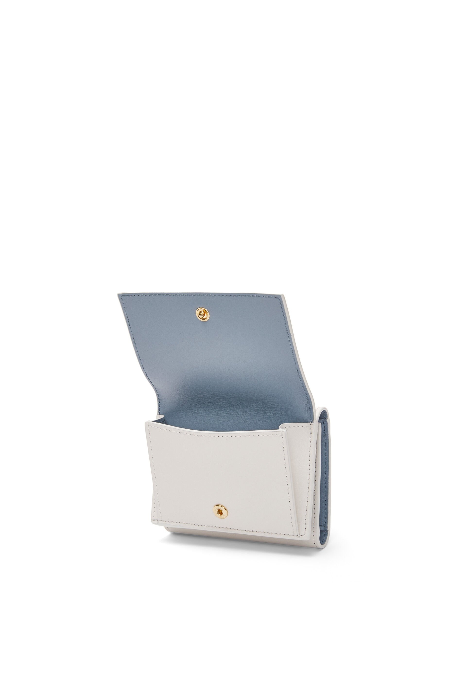Elephant trifold wallet in satin calfskin - 3