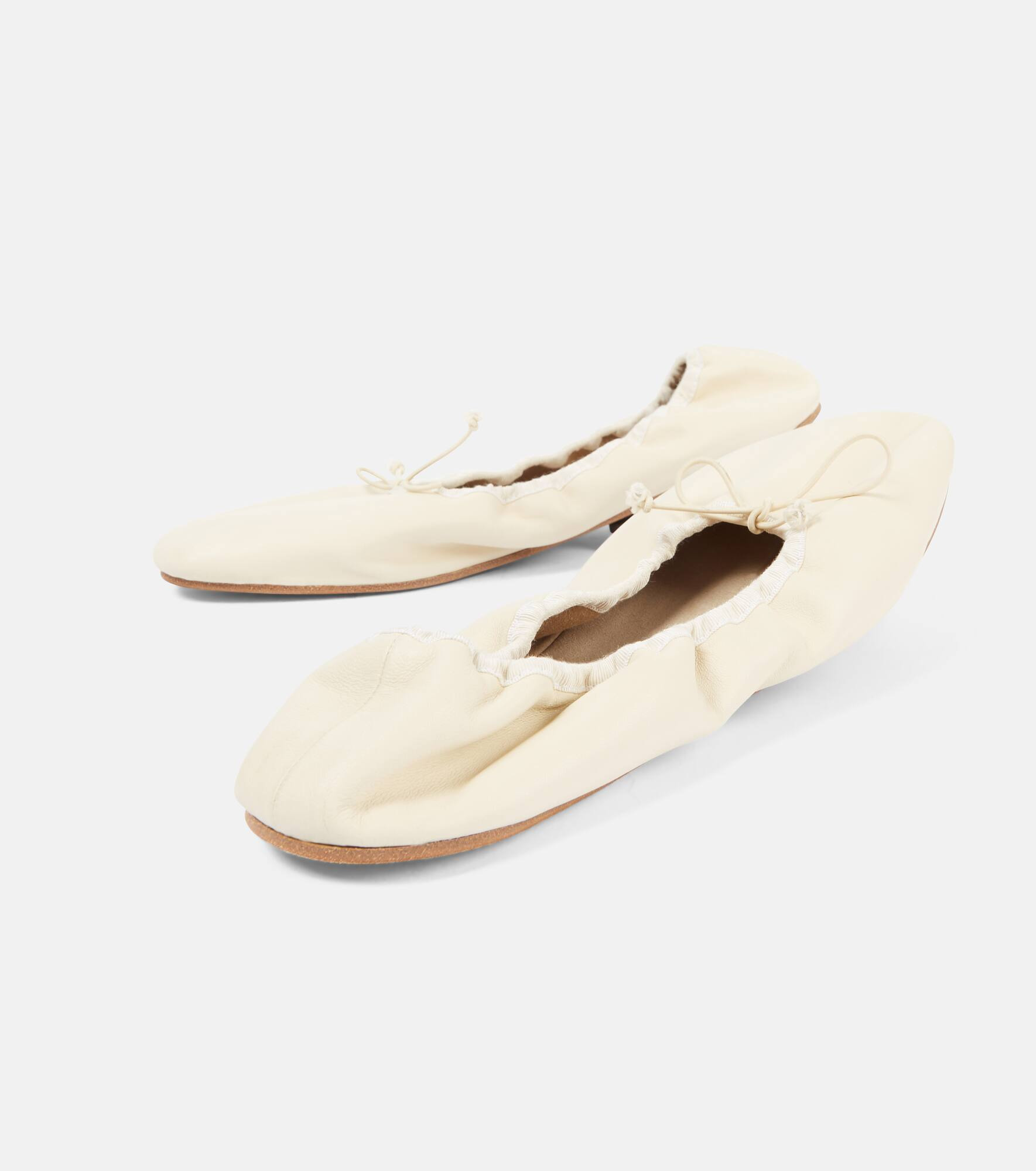 Leather ballet flats - 5
